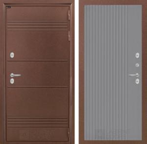 Входная дверь Термо Лайт 29 — Серый рельеф софт купить в Москве