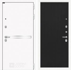 Входная дверь Лайн Вайт 29 — Черный кварц купить в Москве