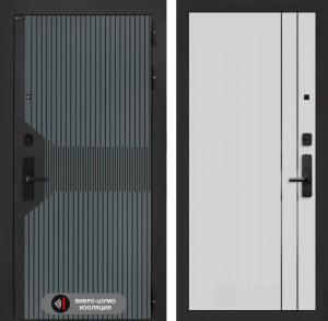 Входная дверь СмАртлаб 10 — Белый рельеф софт купить в Москве