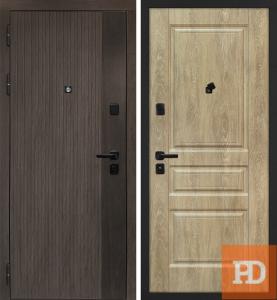 Входная дверь STR Вертикаль Дуб песочный купить в Москве