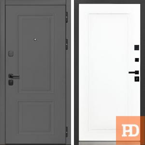 Входная дверь MXK-2 лайн 1 белая купить в Москве