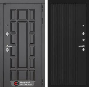 Входная дверь Нью-Йорк 29 — Черный кварц купить в Москве