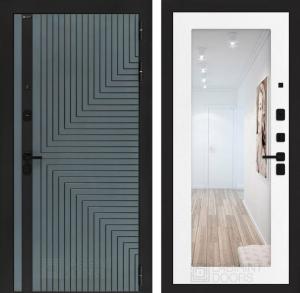 Входная дверь Кредор с Зеркалом 18 — Белое дерево купить в Москве