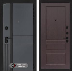 Входная дверь Эволаб 03 — Орех премиум купить в Москве