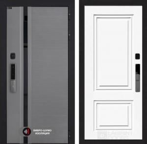 Входная дверь Пиано Смарт 2.0 панель 26 — Эмаль RAL 9003 купить в Москве