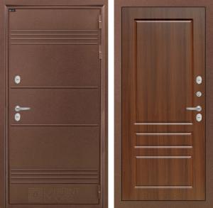 Входная дверь Термо Лайт 03 — Орех бренди купить в Москве