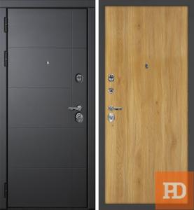 Входная дверь STR Э1 Дуб золотистый купить в Москве