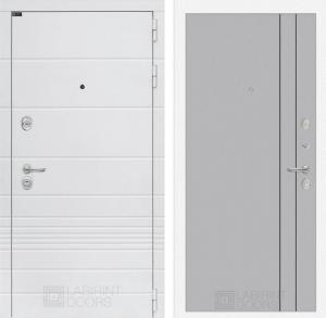 Входная дверь Трендо 10 — Серый рельеф софт купить в Москве