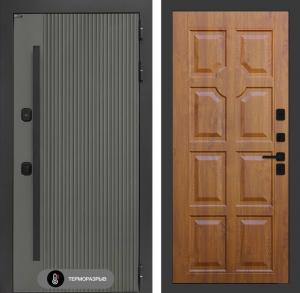 Входная дверь Термолаб 1 тепло 17 — Золотой дуб купить в Москве