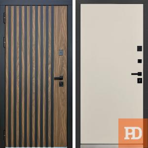 Входная дверь MXL-1 гладкая софт шампань купить в Москве