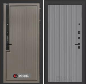 Входная дверь Лаб 1 Про — 29 Серый рельеф софт купить в Москве