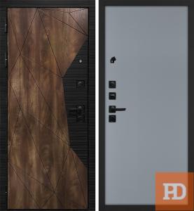 Входная дверь STR Лофт 2 Серый матовый купить в Москве