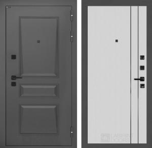 Входная дверь Орлеан 10 — Белый рельеф софт купить в Москве