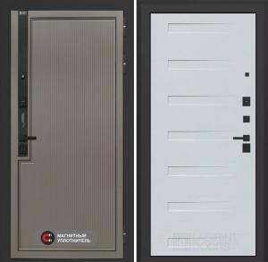 Входная дверь Лаб 1 Про 14 — Дуб кантри белый горизонтальный купить в Москве