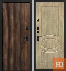 Входная дверь STR Лофт 1 Сиена дуб песочный купить в Москве