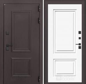 Входная дверь Полярис лайт 26 — Эмаль RAL 9003 купить в Москве