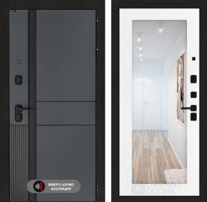 Входная дверь Эволаб с Зеркалом 18 — Белое дерево купить в Москве