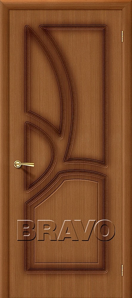 Межкомнатная дверь Греция<br/>Ф-11 (Орех) купить в Москве