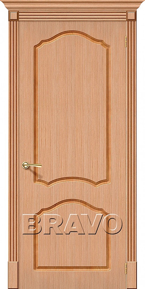 Межкомнатная дверь Каролина<br/>Ф-01 (Дуб) купить в Москве