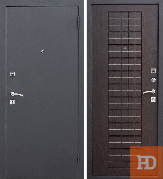 Дверь Дверная биржа Гарда Муар 8 мм Венге купить в Москве