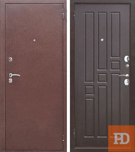 Дверь Дверная биржа Гарда 8 мм Венге купить в Москве