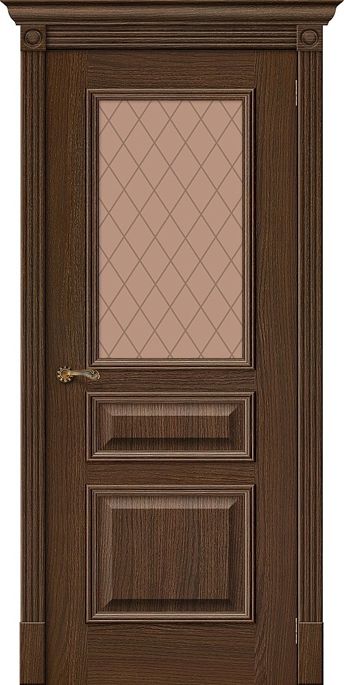 Межкомнатная дверь Вуд Классик-15.1<br/>Golden Oak купить в Москве