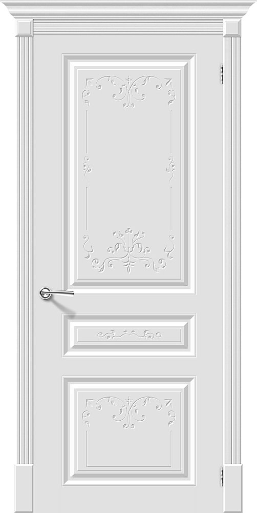 Межкомнатная дверь Скинни-14 Аrt<br/>Whitey купить в Москве