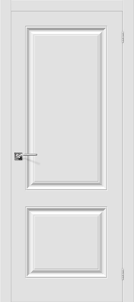 Межкомнатная дверь Скинни-12<br/>П-23 (Белый) купить в Москве