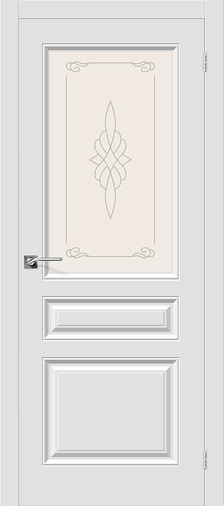 Межкомнатная дверь Скинни-15<br/>П-23 (Белый) купить в Москве
