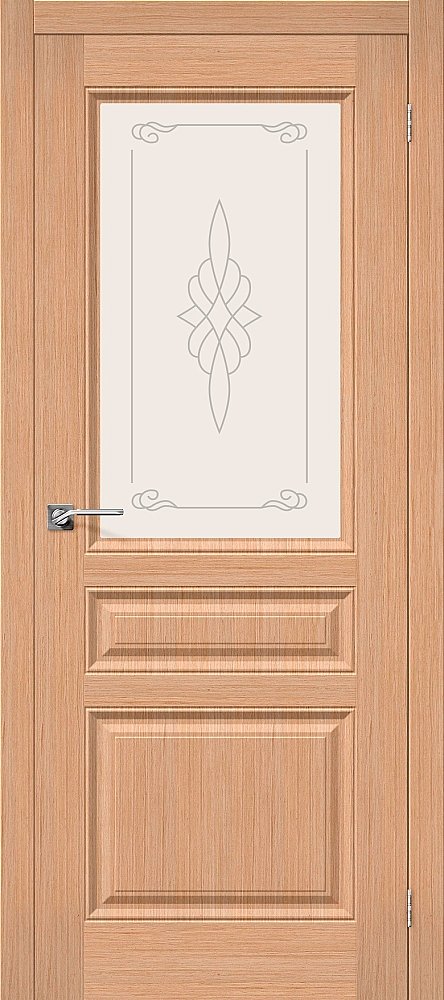 Межкомнатная дверь Статус-15<br/>Ф-01 (Дуб) купить в Москве