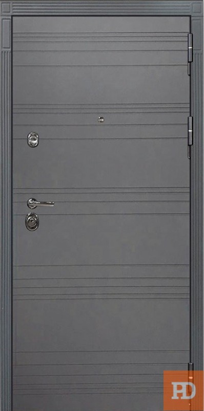 Входная металлическая дверь Лекс Сенатор 3К Софт графит (внутренняя панель на выбор) купить в Москве