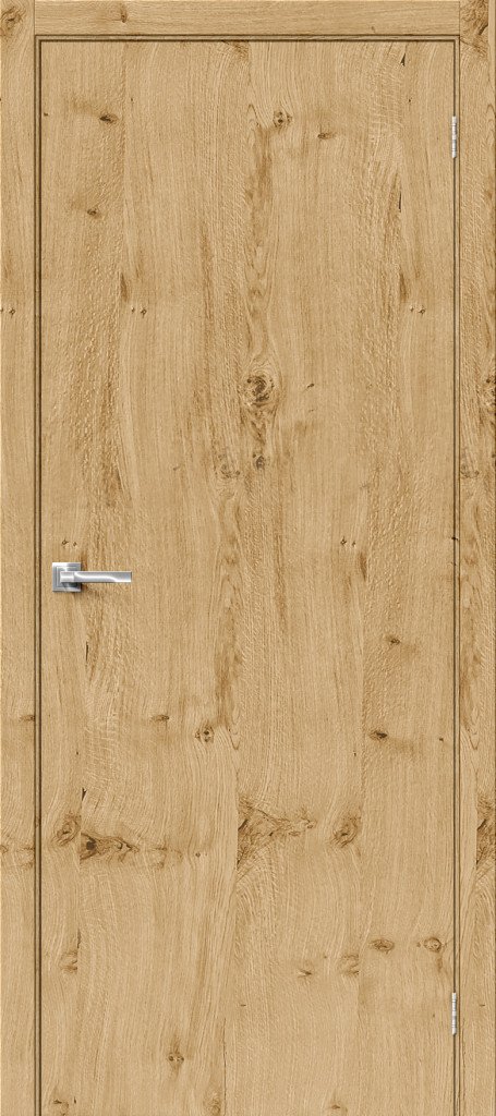 Межкомнатная дверь Вуд Флэт-0.V<br/>Barn Oak купить в Москве