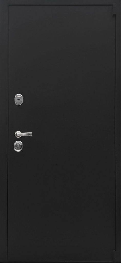 Входная дверь Воевода Лучник-1 (панель на выбор)<br/>Черный шелк купить в Москве