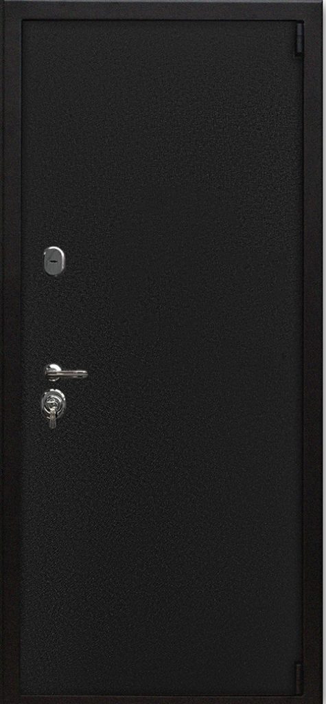 Входная дверь Воевода Сотник-1 (панель на выбор)<br/>Черный шелк купить в Москве