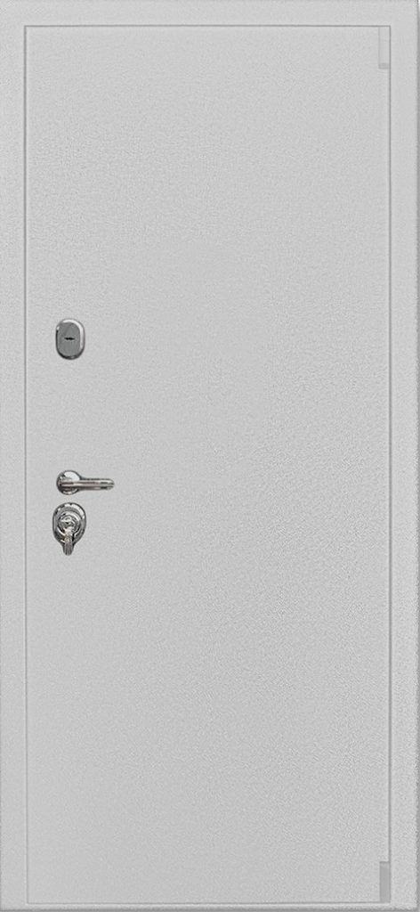 Входная дверь Воевода Сотник-1Б (панель на выбор)<br/>Шагрень белая купить в Москве