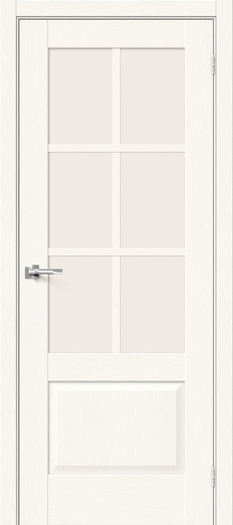 Межкомнатная дверь Прима-13.0.1<br/>White Wood купить в Москве