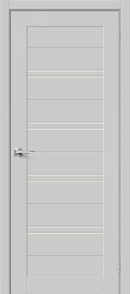 Межкомнатная дверь Браво-28<br/>Grey Matt купить в Москве