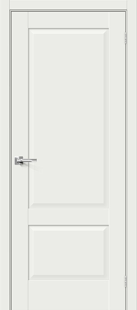 Межкомнатная дверь Прима-12<br/>White Matt купить в Москве