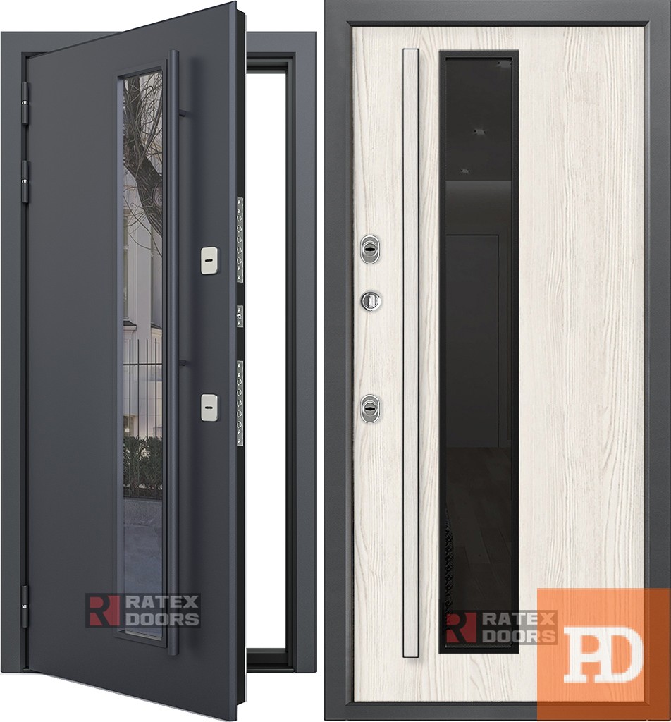 Стальная дверь Sigma Doors Ratex T4 7024 купить в Москве