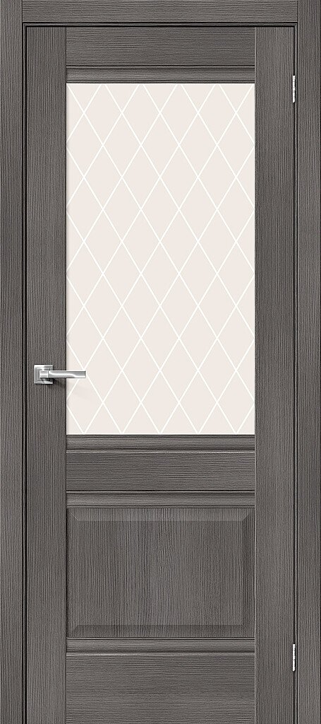 Межкомнатная дверь Прима-3<br/>Grey Veralinga купить в Москве