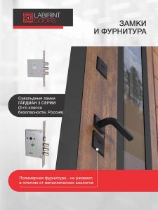 Входная дверь NORD Plus с терморазрывом и стеклопакетом купить в Москве