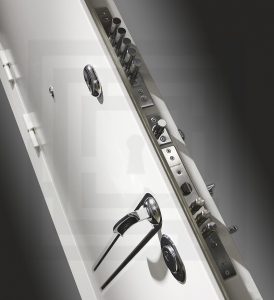 Входная дверь Лайн Вайт 13 — Графит софт купить в Москве