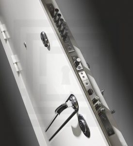 Входная дверь Лайн Вайт 17 — Золотой дуб купить в Москве