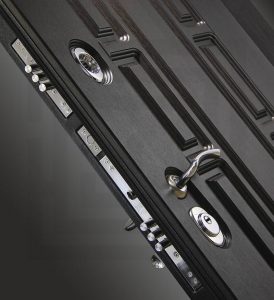 Входная дверь Нью-Йорк 05 — Венге светлый купить в Москве